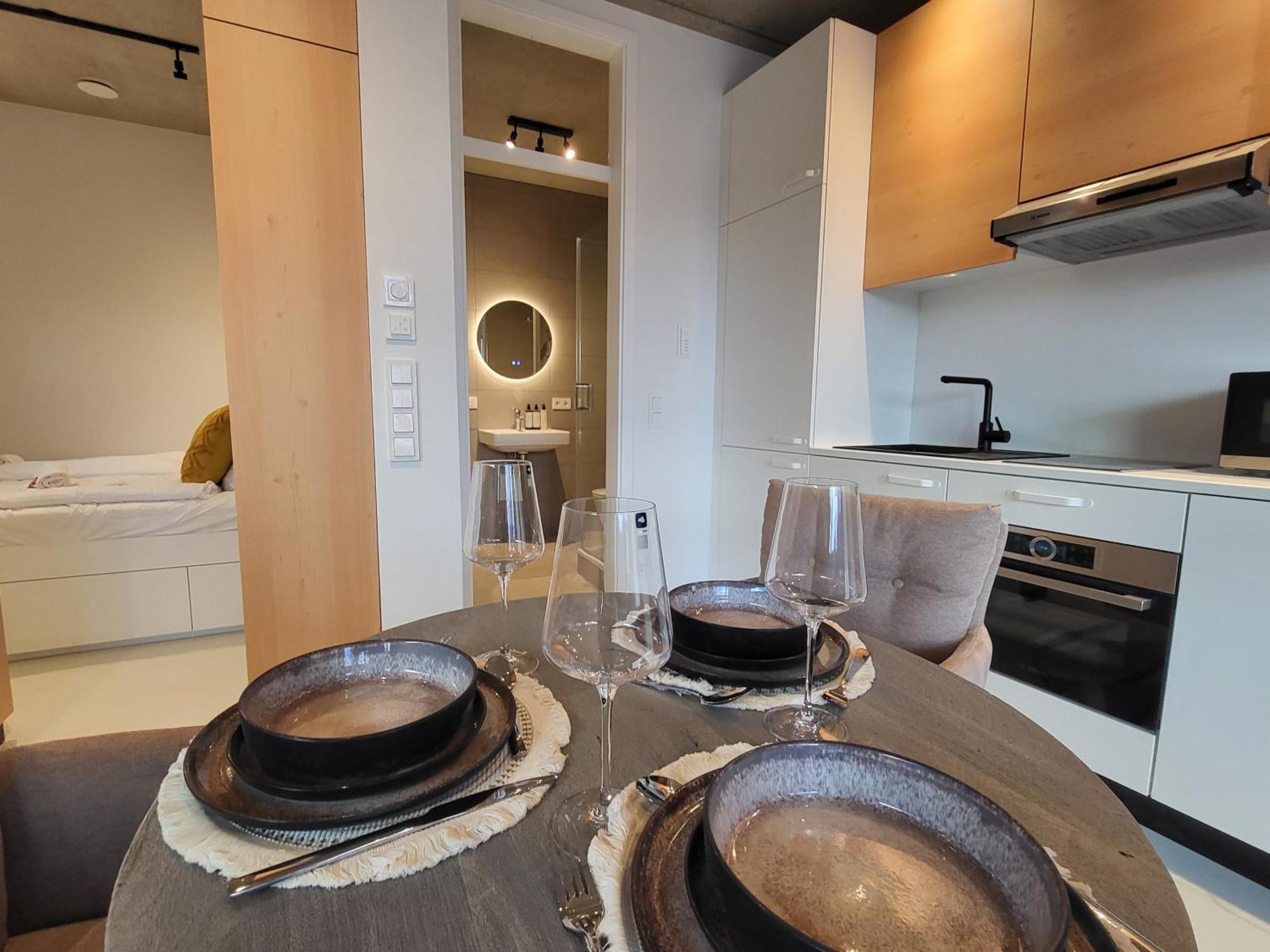 Sioux: Stilvolles Designapartment Am Bodensee Bodolz ภายนอก รูปภาพ