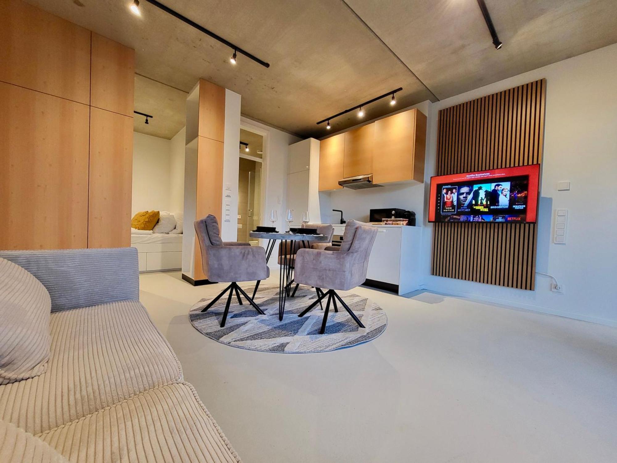 Sioux: Stilvolles Designapartment Am Bodensee Bodolz ภายนอก รูปภาพ